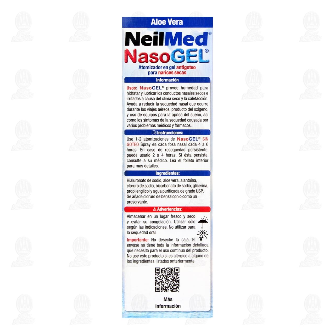 Neimeld Naso Gel Antigoteo Atomizador, 30 ml. image number 2