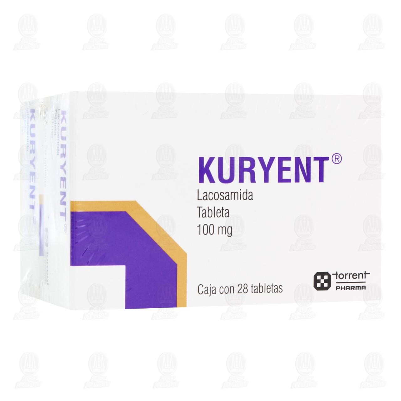 Pack Kuryent 100 mg, 2 Cajas con 28 Tabletas c/u. image number 0