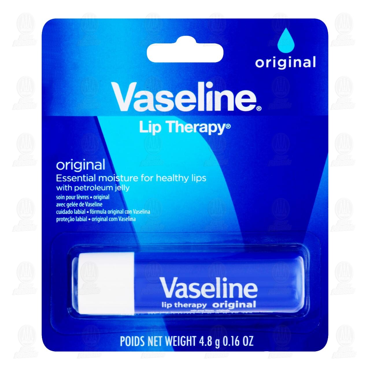 Bálsamo para Labios Vaseline Lip Therapy Original, 4.8 gr. image number 0