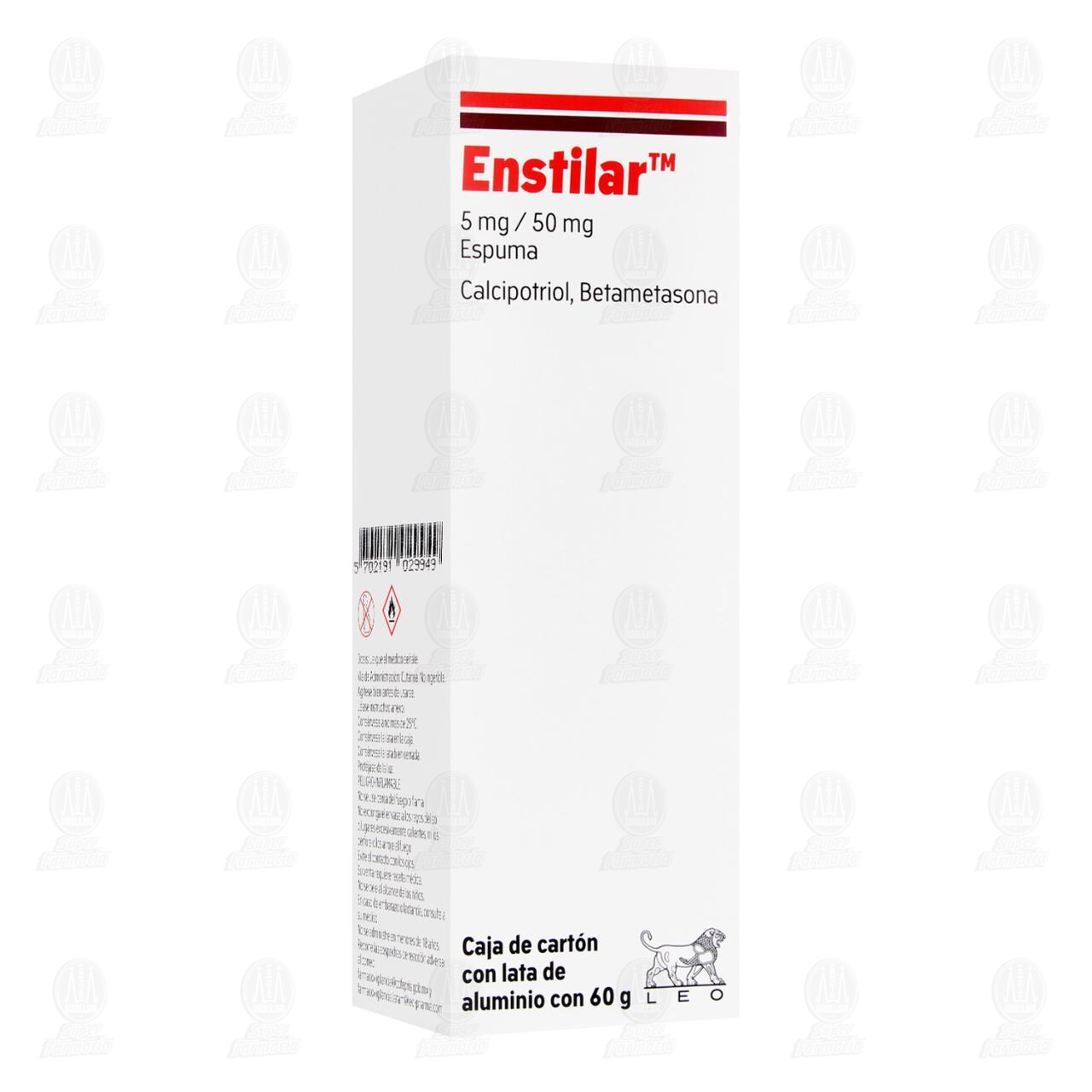Enstilar Espuma 5mg/50mg, 60 gr. image number 0