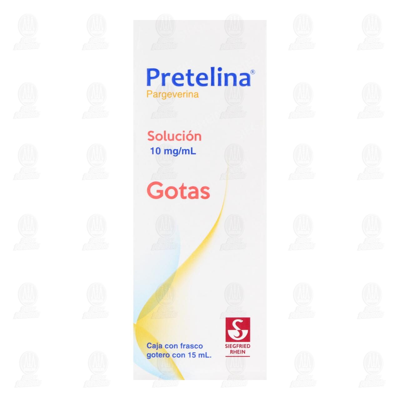 Pretelina 10mg/ml Soluci&oacute;n Gotas, 15 ml. image number 1