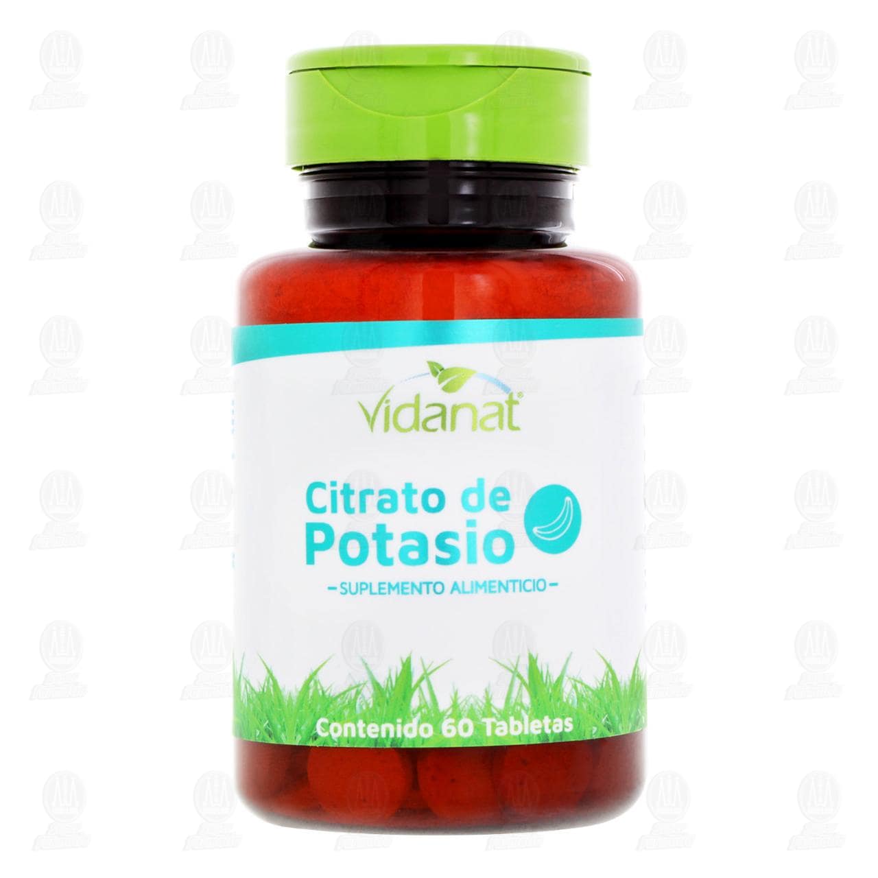 Citrato de Potasio Vidanat Suplemento Alimenticio, 60 Tabletas. image number 1