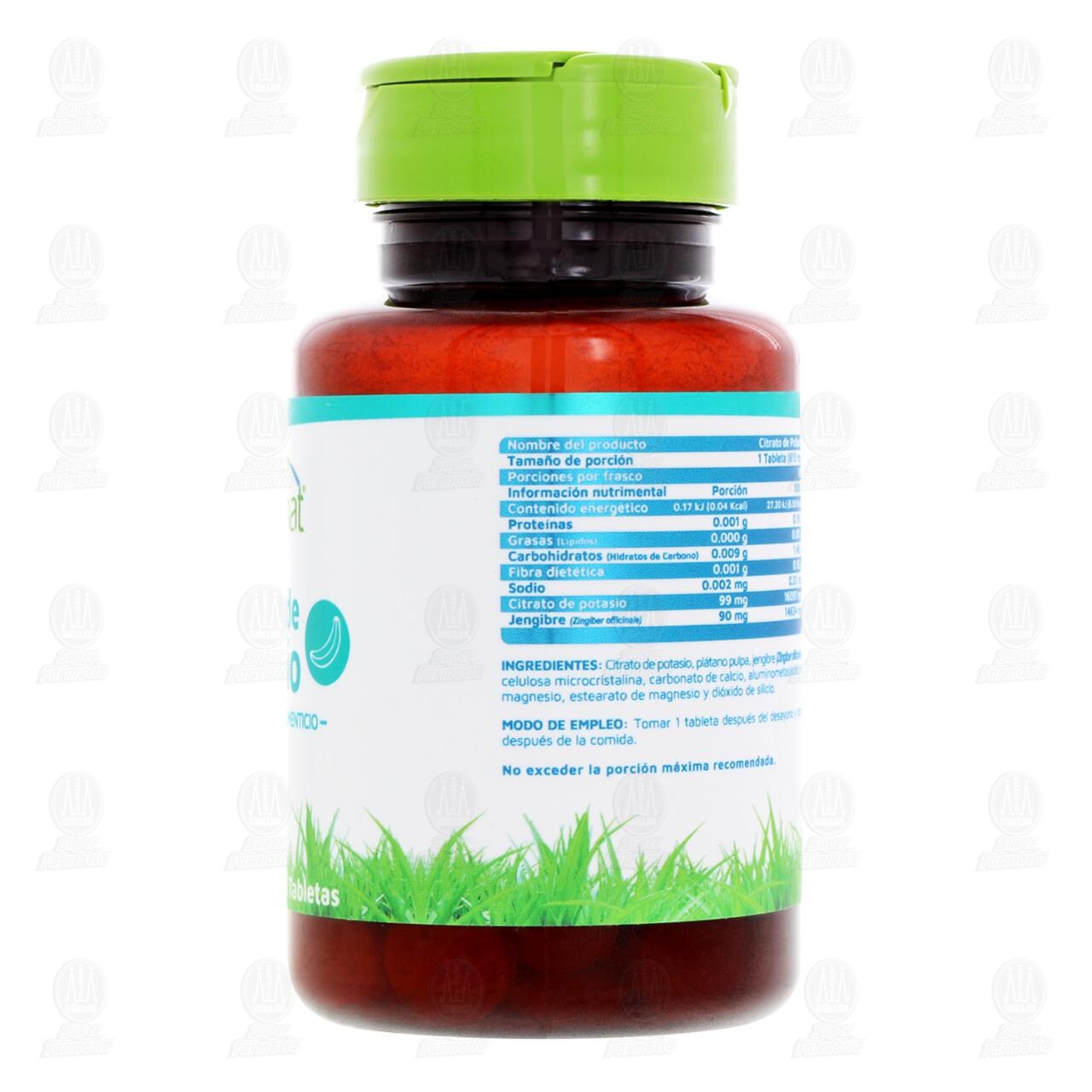 Citrato de Potasio Vidanat Suplemento Alimenticio, 60 Tabletas. image number 2