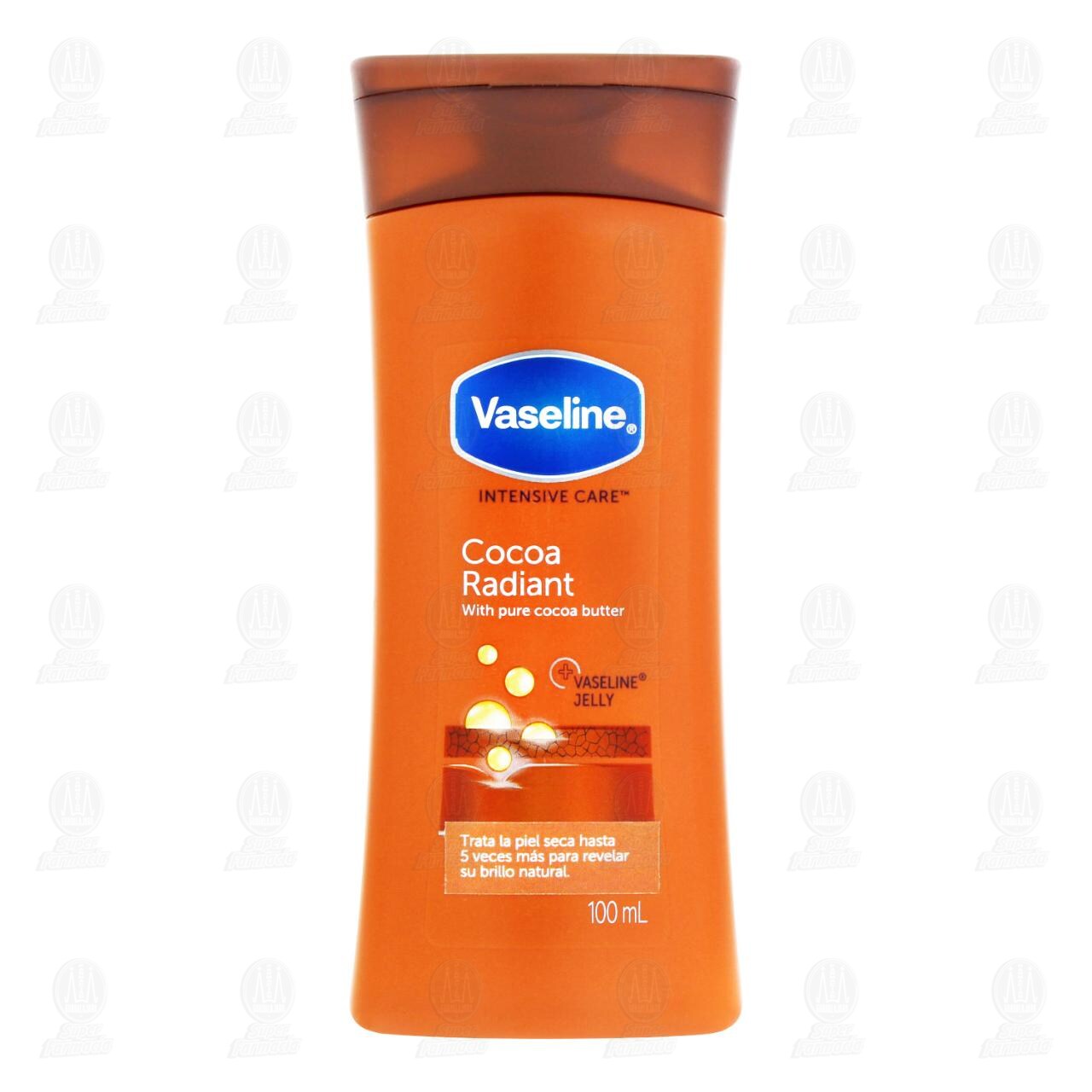 Crema Corporal Vaseline Intensive Care Cocoa Radiant, 100 ml. image number 1