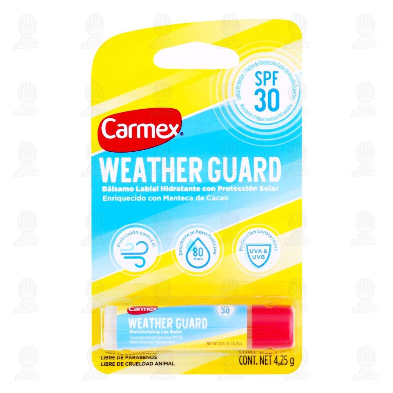 Carmex B&aacute;lsamo Labial Weather Guard, 4.25 gr. image number 0