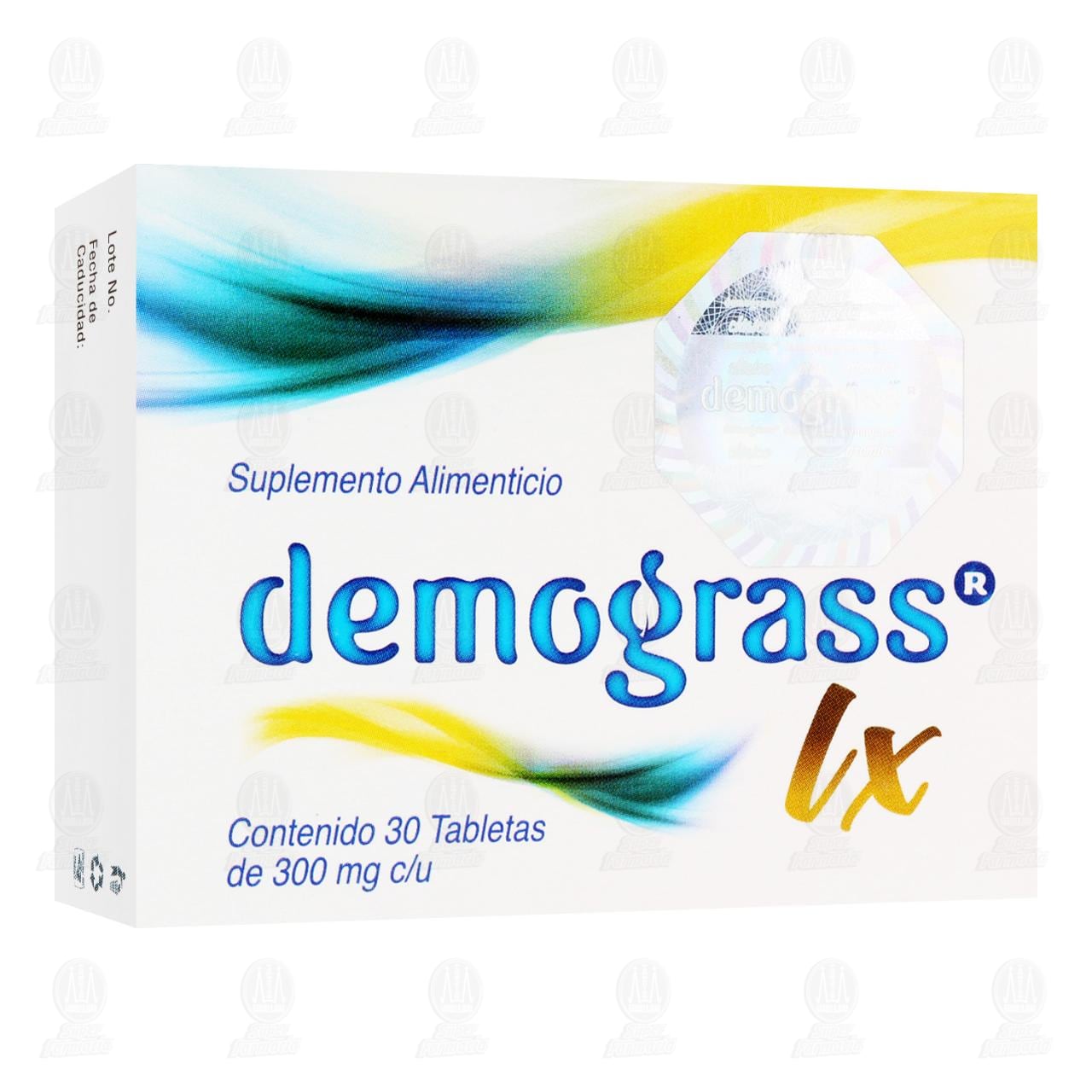 Demograss Lx 300 mg, 30 Tabletas. image number 0