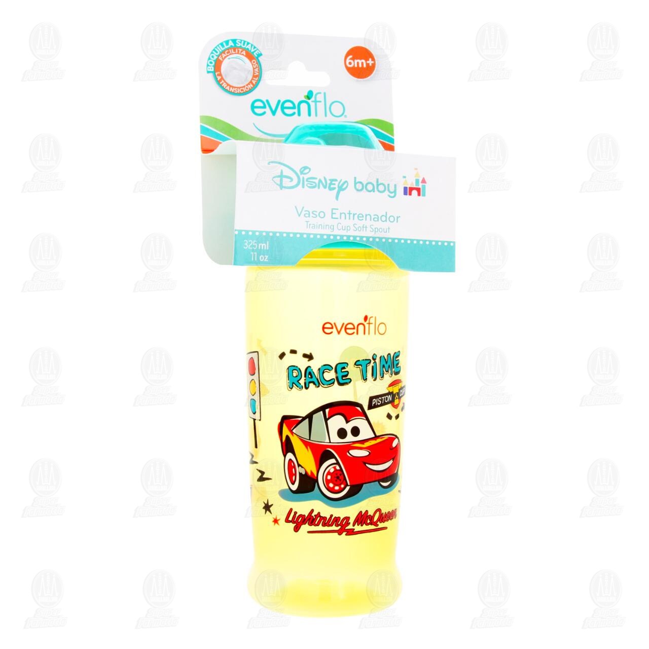 Vaso Entrenador Evenflo Disney Baby Cars Diferentes Diseños, 1 pz.