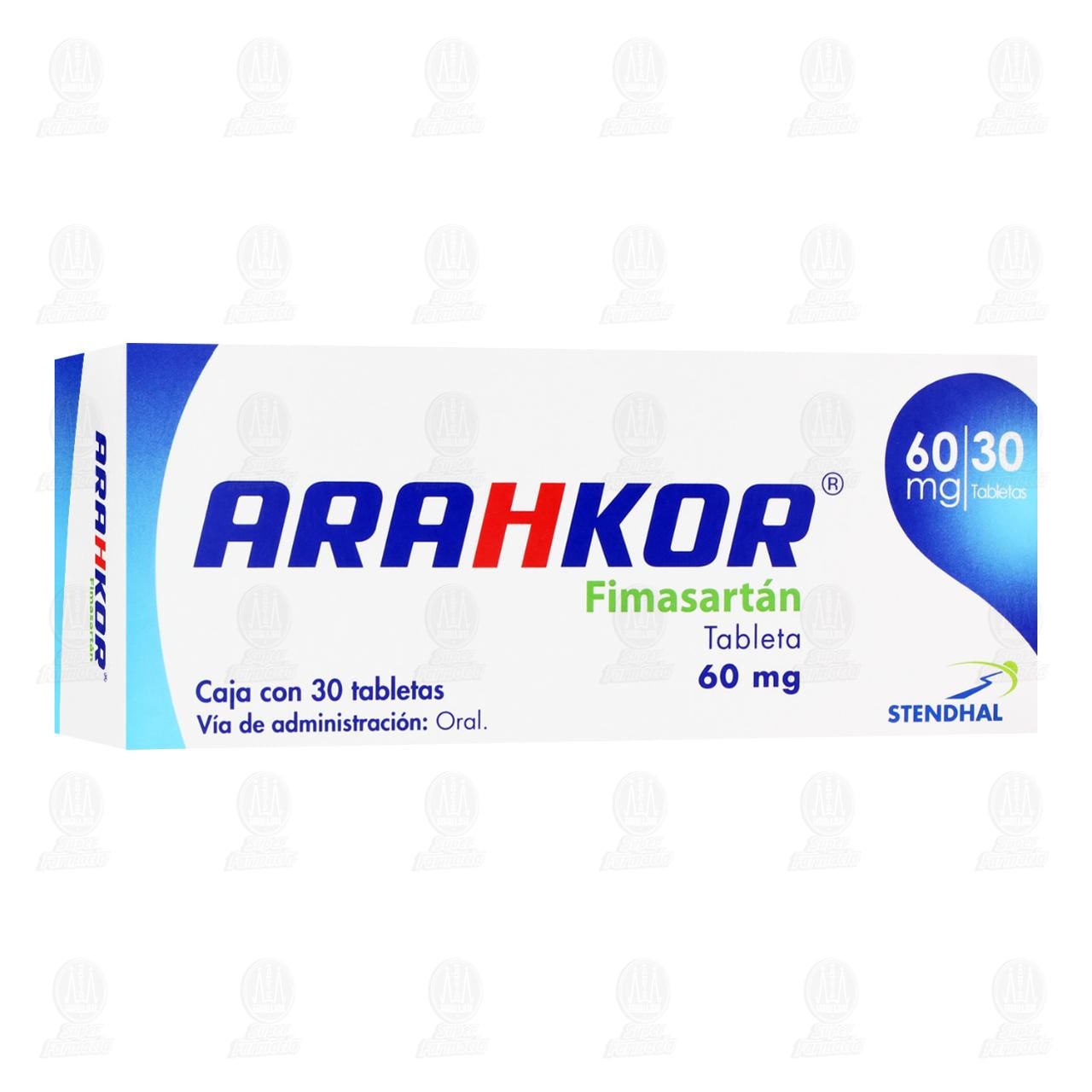 Arahkor 60 mg, 30 Tabletas. image number 0
