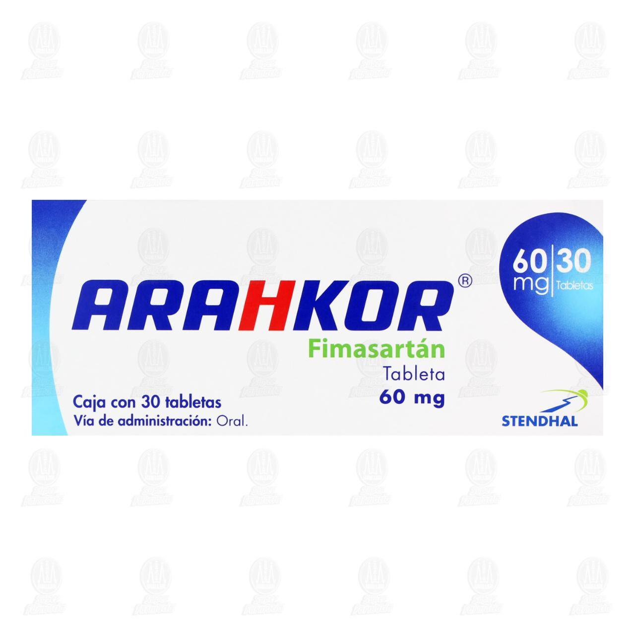 Arahkor 60 mg, 30 Tabletas. image number 1