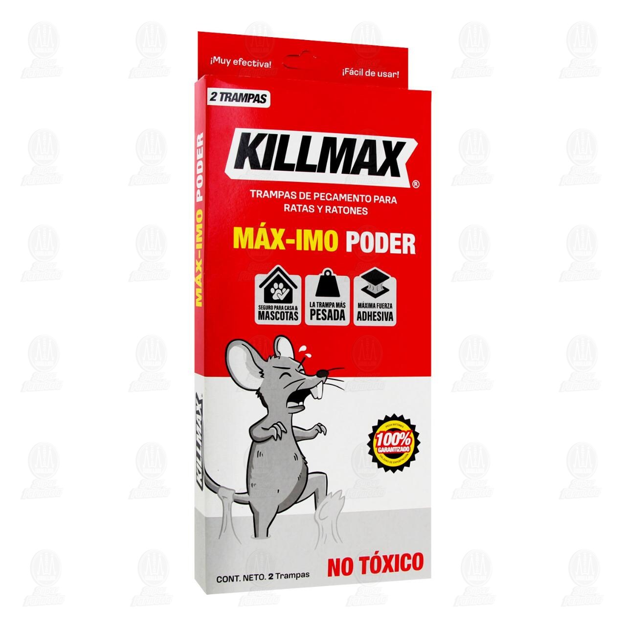 Trampas Killmax M&aacute;x-imo Poder para Ratas y Ratones, 2 pzas. image number 0