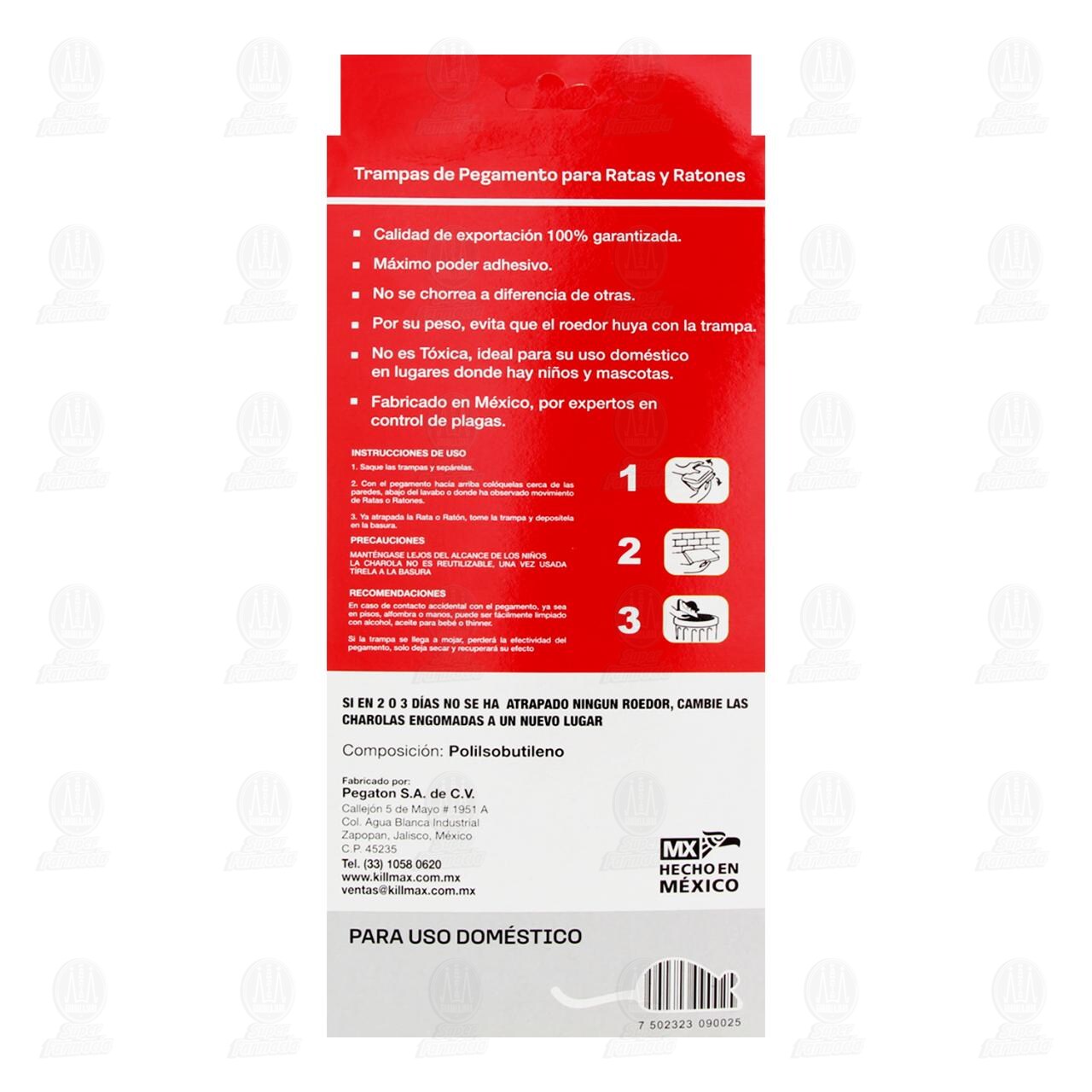 Trampas Killmax M&aacute;x-imo Poder para Ratas y Ratones, 2 pzas. image number 2
