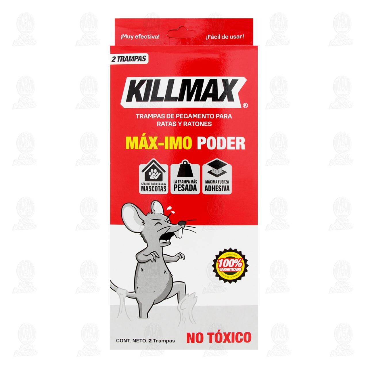 Trampas Killmax M&aacute;x-imo Poder para Ratas y Ratones, 2 pzas. image number 1