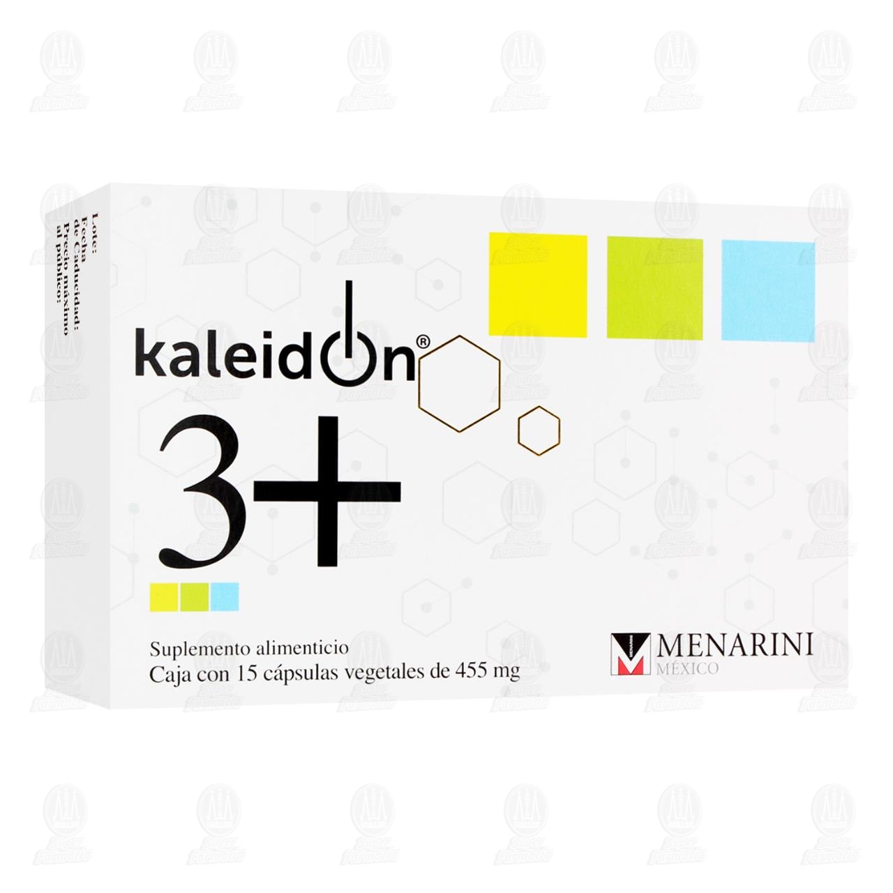 Imagen para Kaleidon 3+ Suplemento Alimenticio, 15 Cápsulas.