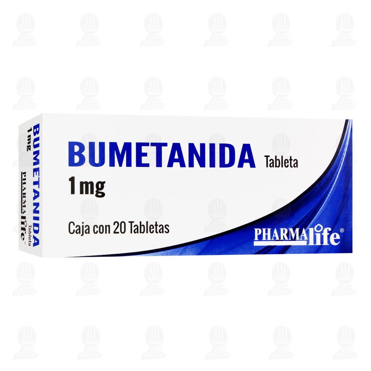 Imagen para Bumetanida 1 mg, 20 Tabletas Pharmalife.