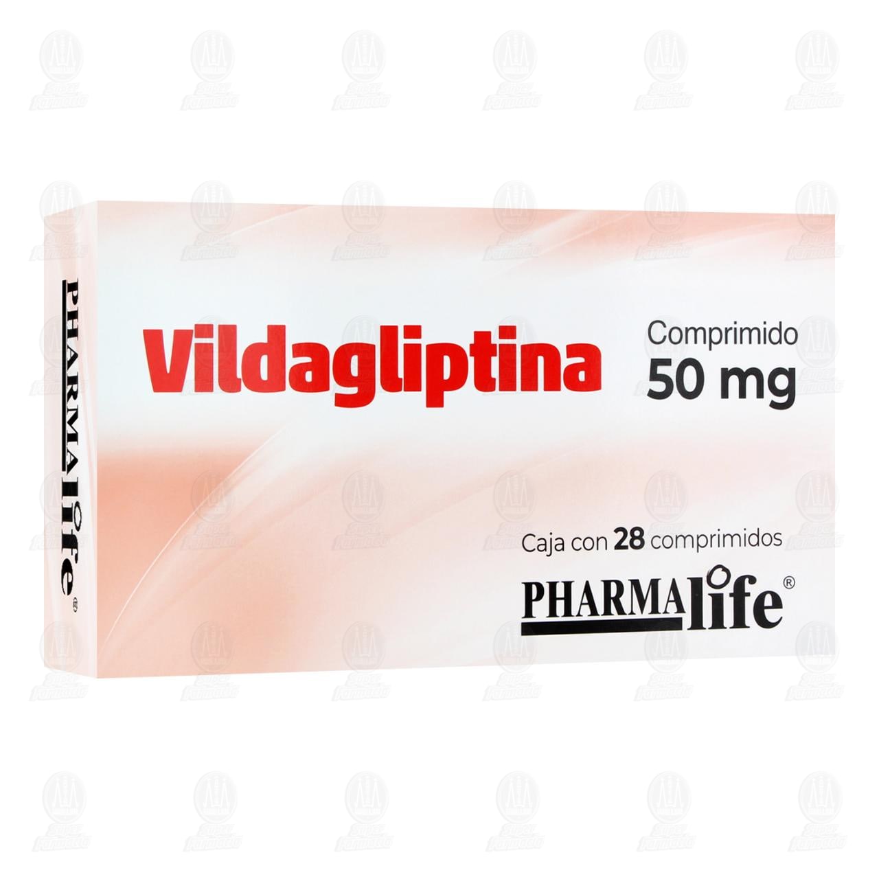 Vildagliptina 50 mg, 28 Comprimidos Pharmalife. image number 0