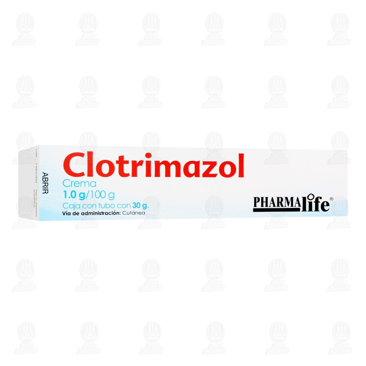 Clotrimazol 1.0gr/100gr Crema, 30 gr Pharmalife. image number 0