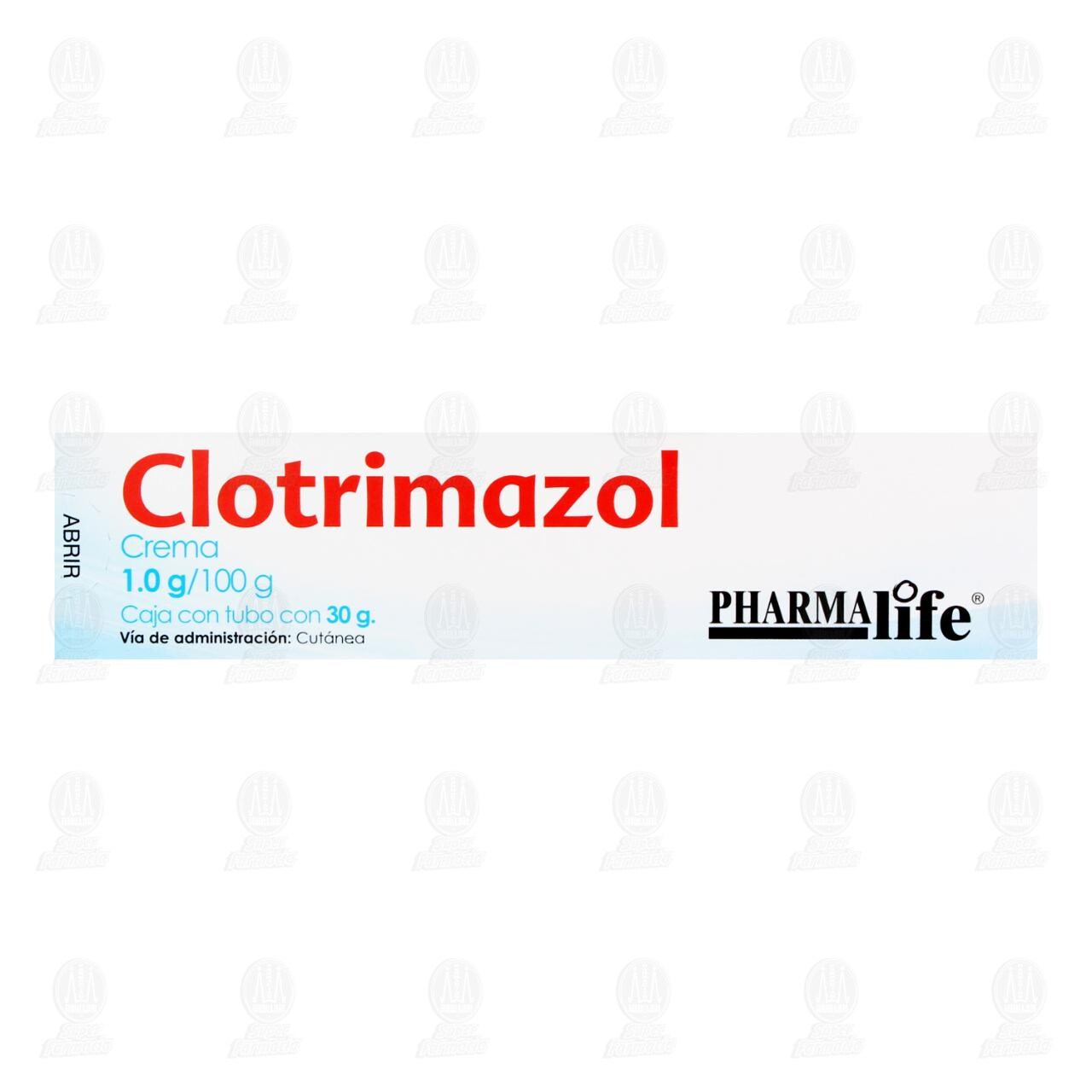 Clotrimazol 1.0gr/100gr Crema, 30 gr Pharmalife. image number 1