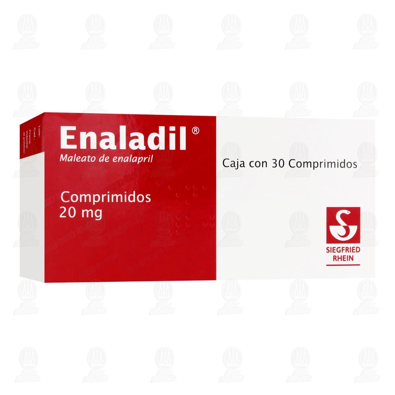 Enaladil 20 mg, 30 Comprimidos. image number 0