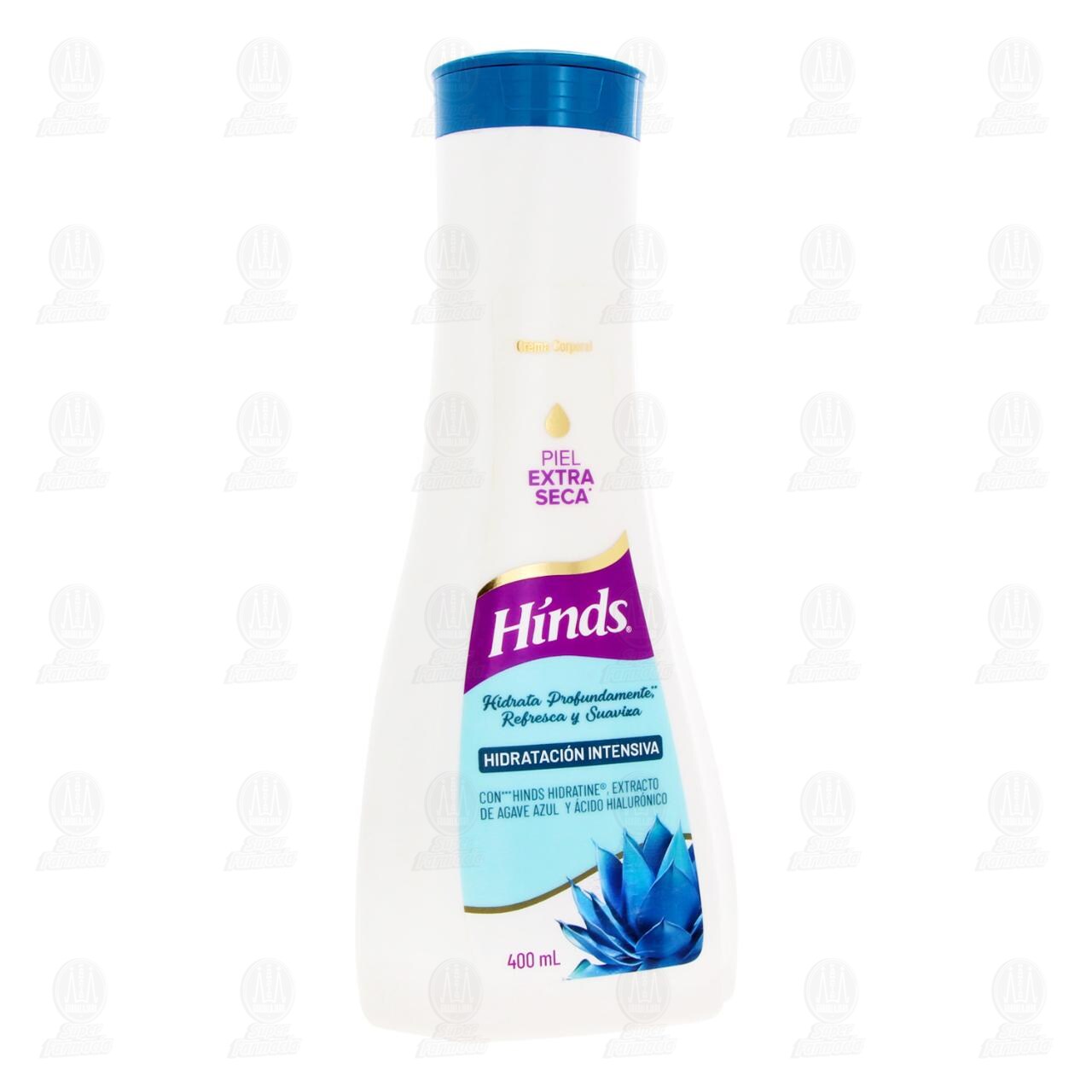 Crema Corporal Hinds Hidrataci&oacute;n Intensiva con Extracto de Agave Azul y &Aacute;cido Hialur&oacute;nico, 400 ml. image number 0