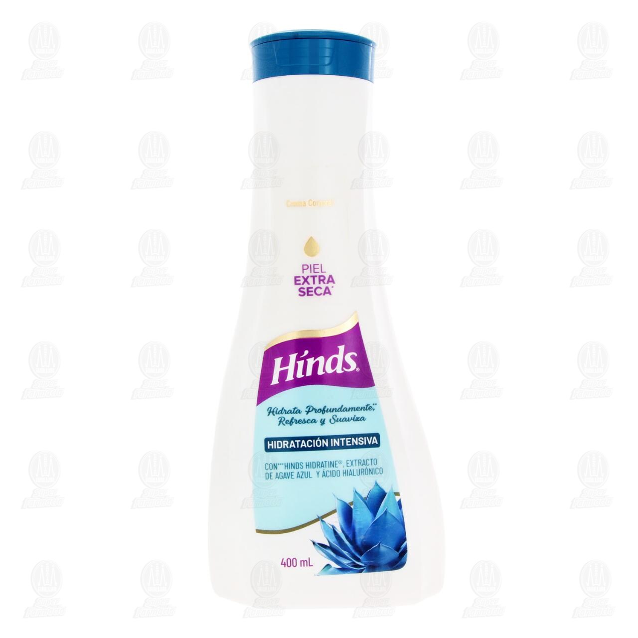Crema Corporal Hinds Hidrataci&oacute;n Intensiva con Extracto de Agave Azul y &Aacute;cido Hialur&oacute;nico, 400 ml. image number 1