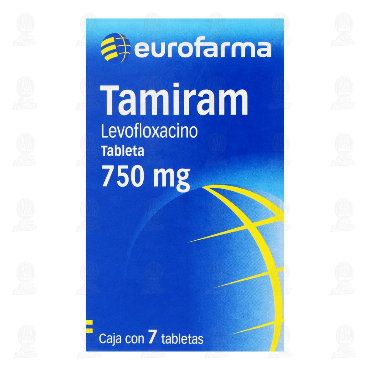 Tamiram 750 mg, 7 Tabletas. image number 2