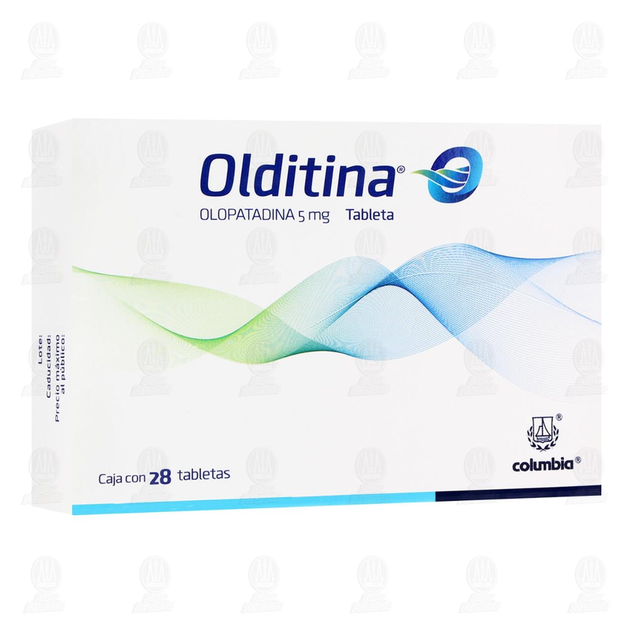 Imagen para Olditina 5 mg, 28 Tabletas.