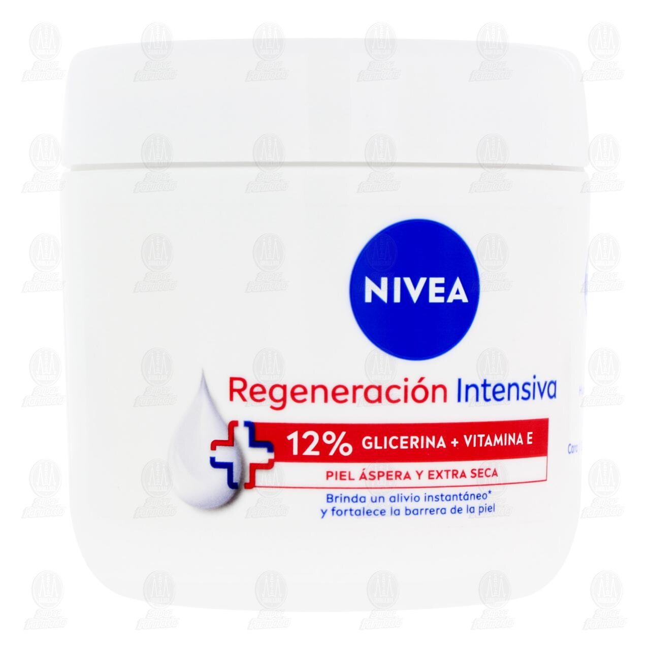 Nivea Crema Regeneraci&oacute;n Intensiva 12% Glicerina + Vitamina E, 400 ml.