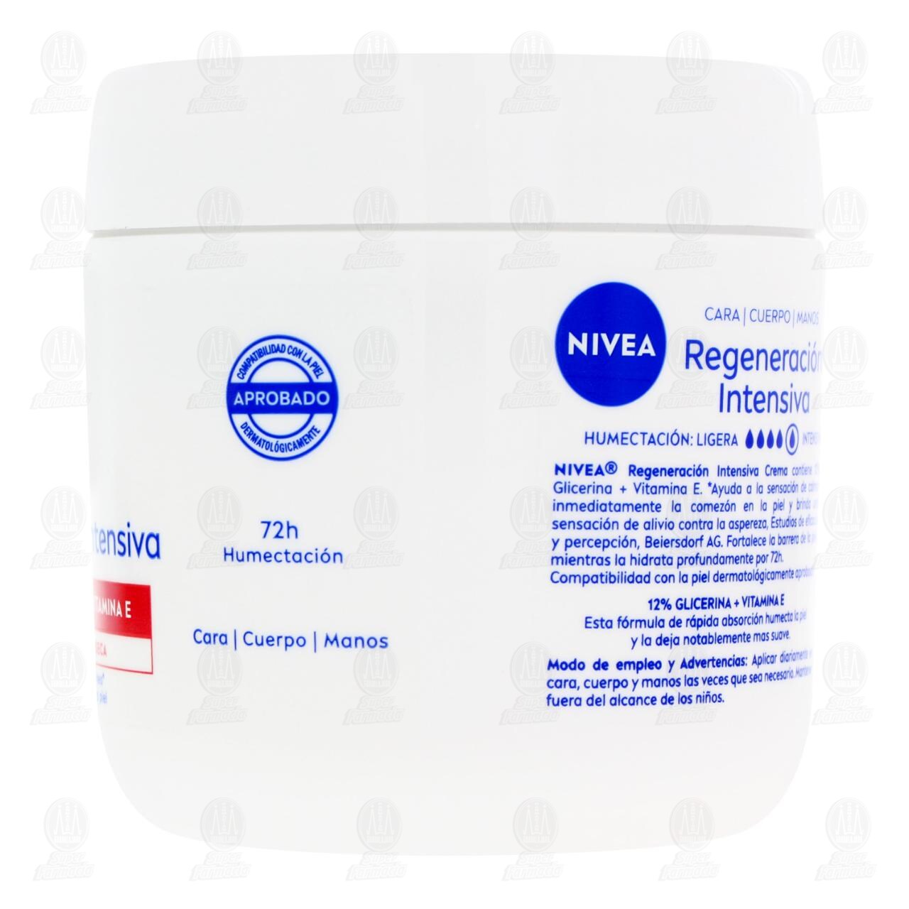 Nivea Crema Regeneraci&oacute;n Intensiva 12% Glicerina + Vitamina E, 400 ml. image number 3