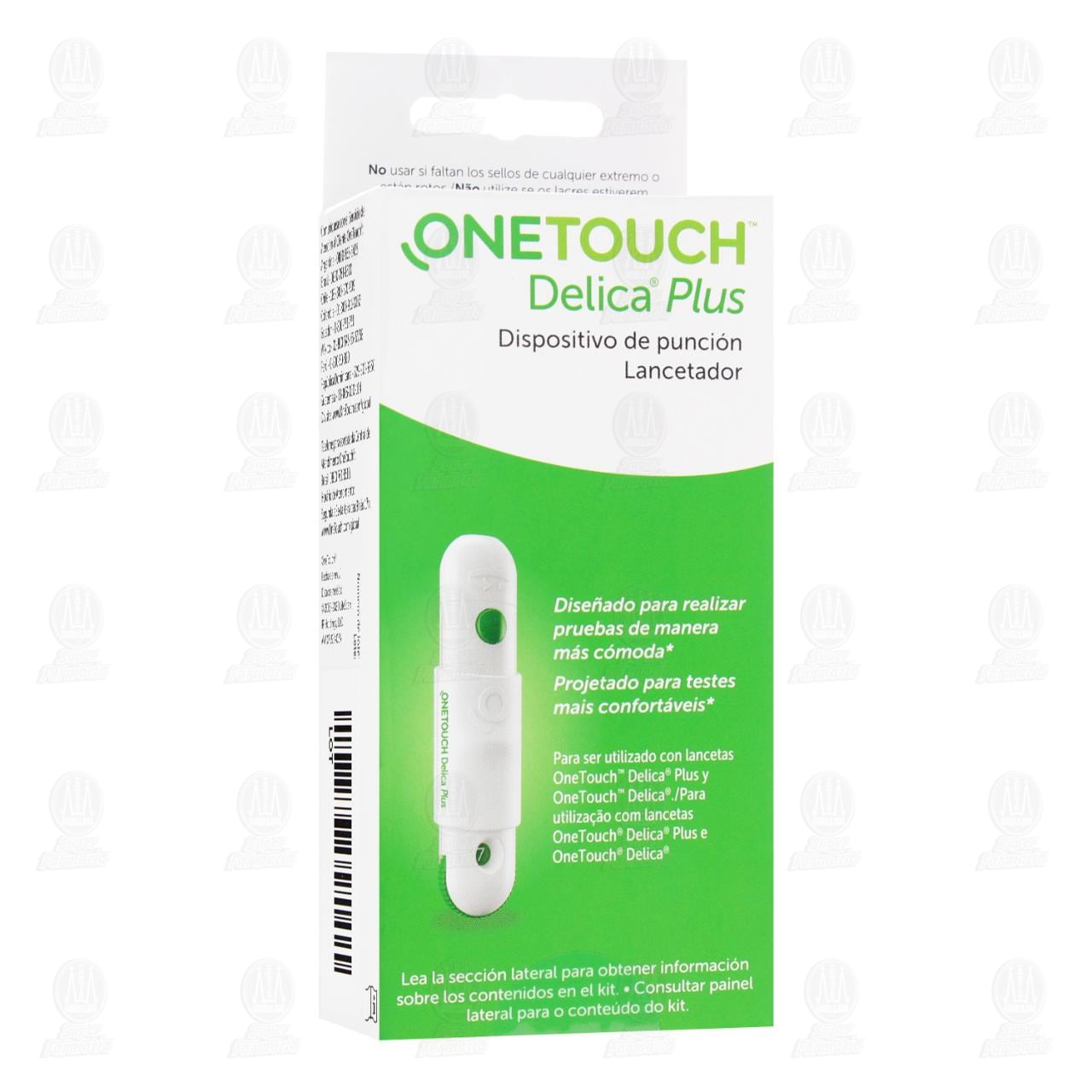 One Touch Delica Plus Dispositivo de Punci&oacute;n, 1 pz.