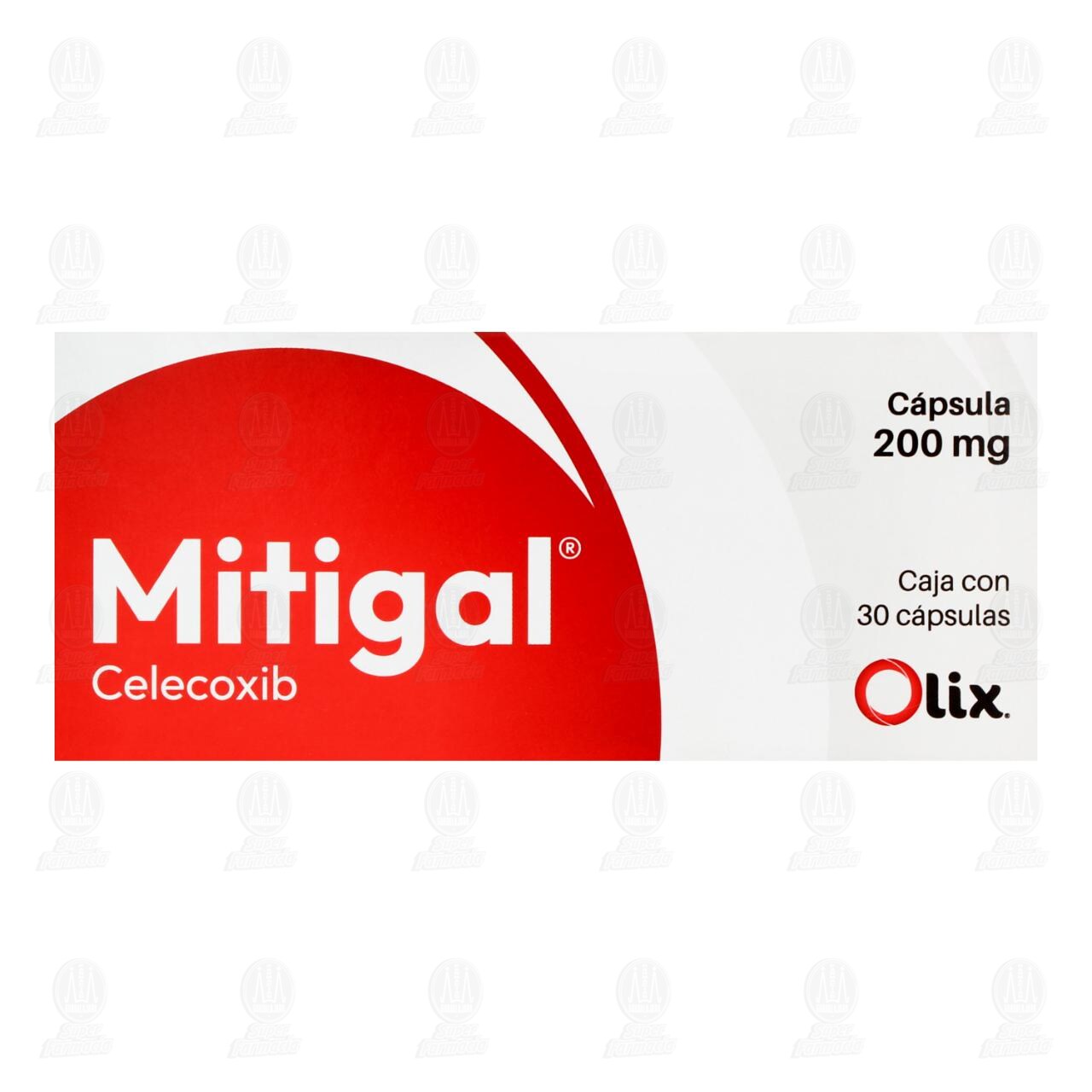 Mitigal 200 mg, 30 C&aacute;psulas. image number 1