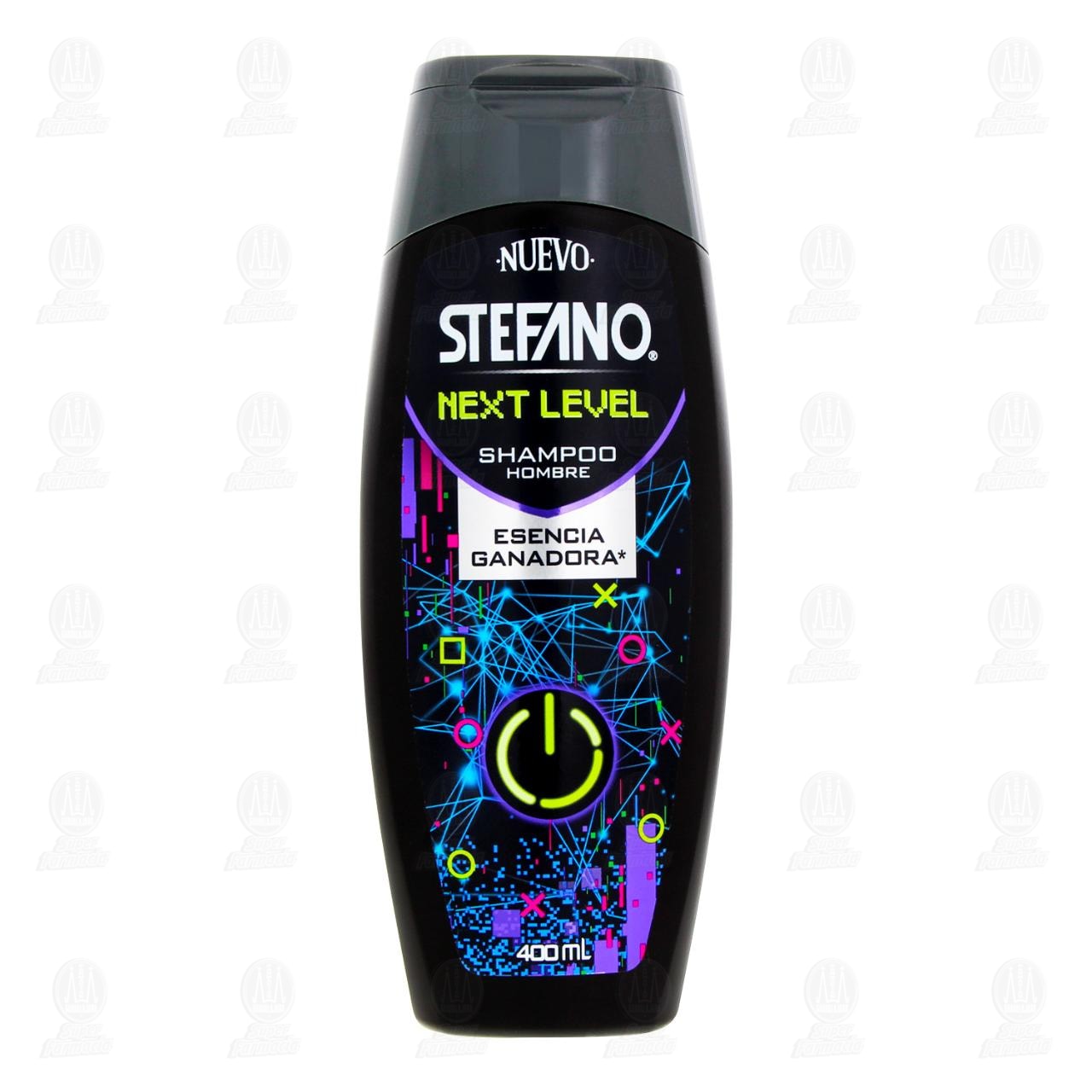 Shampoo Hombre Stefano Next Level Esencia Ganadora para Cabello, 400 ml. image number 1