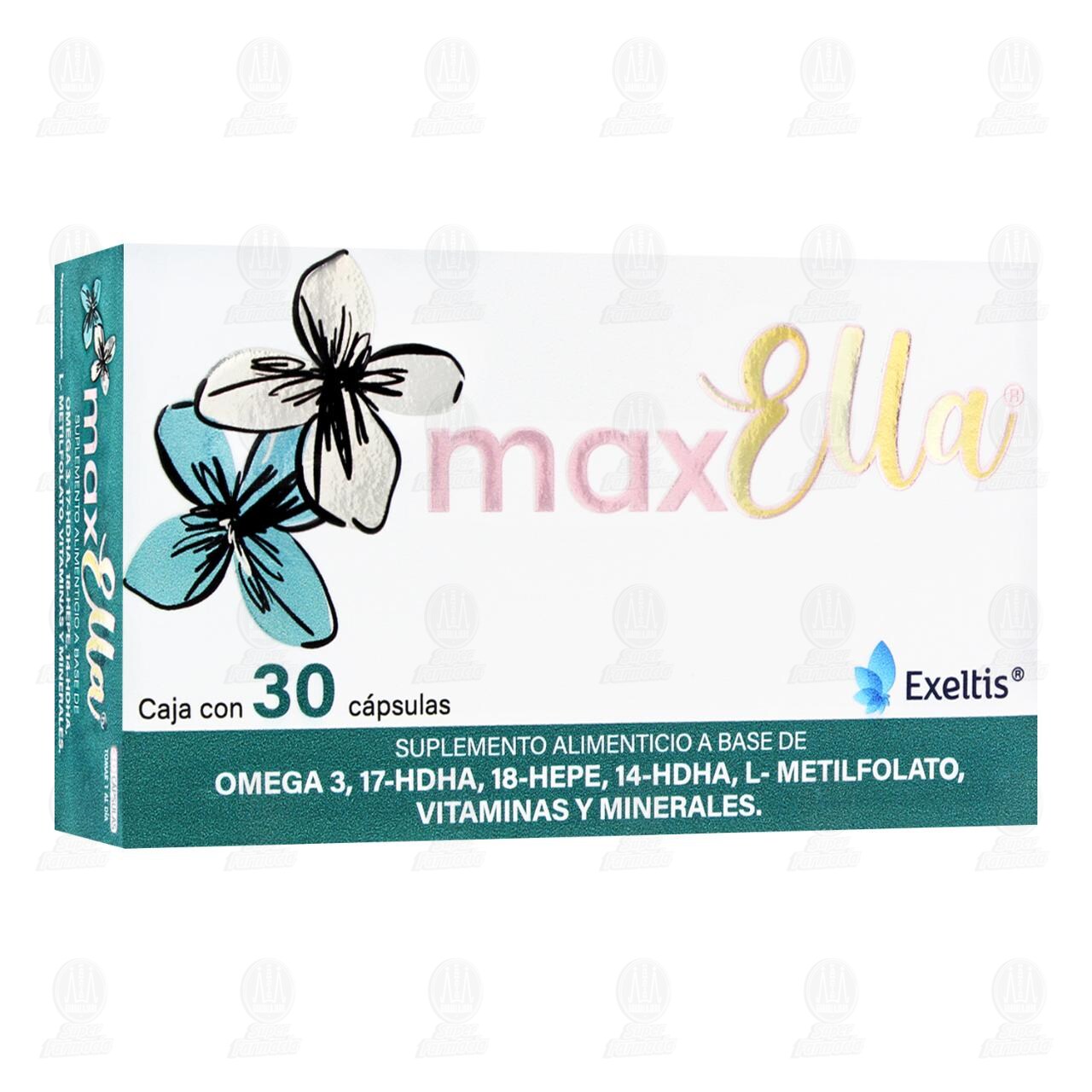 Maxella Suplemento Alimenticio, 30 C&aacute;psulas. image number 0