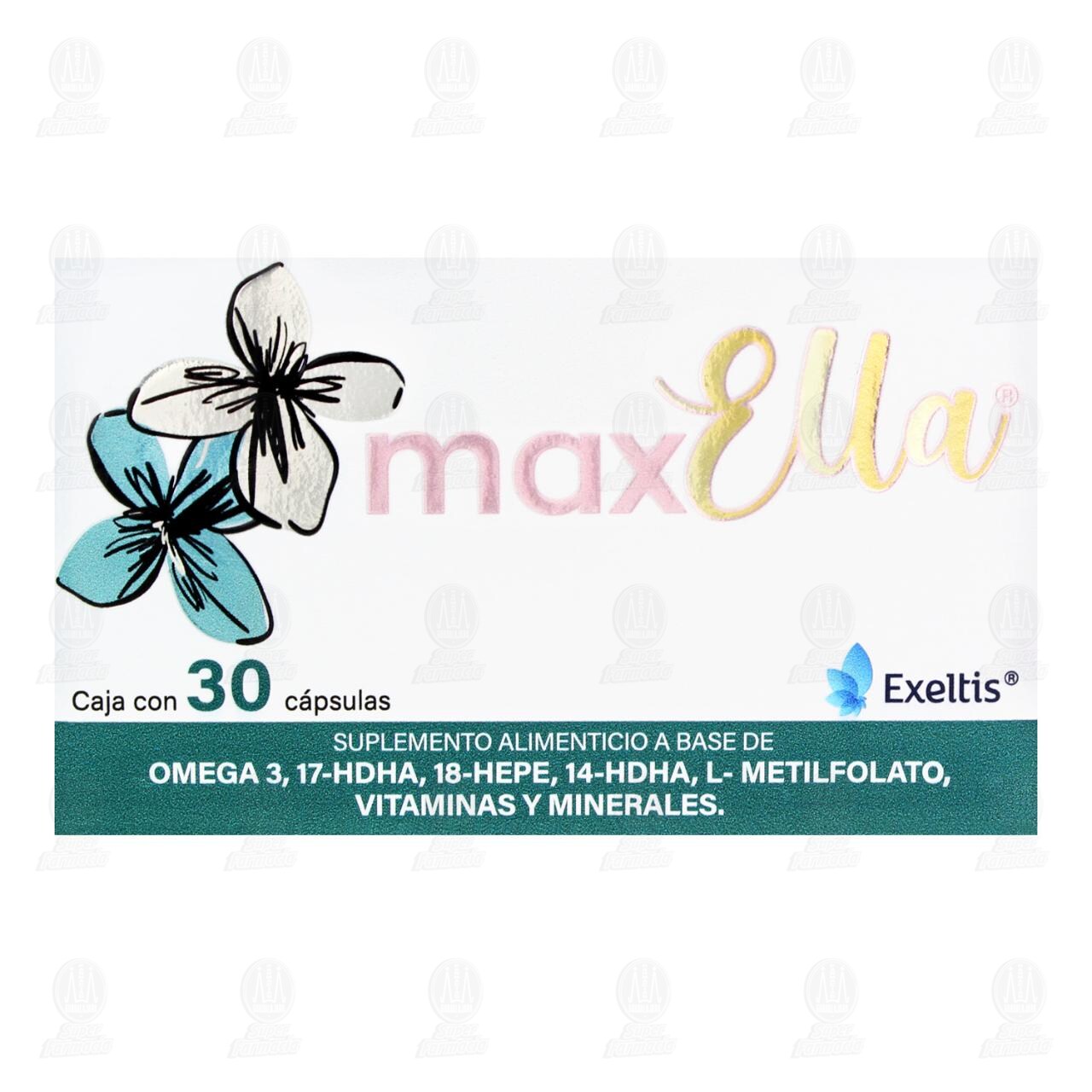 Maxella Suplemento Alimenticio, 30 C&aacute;psulas. image number 1