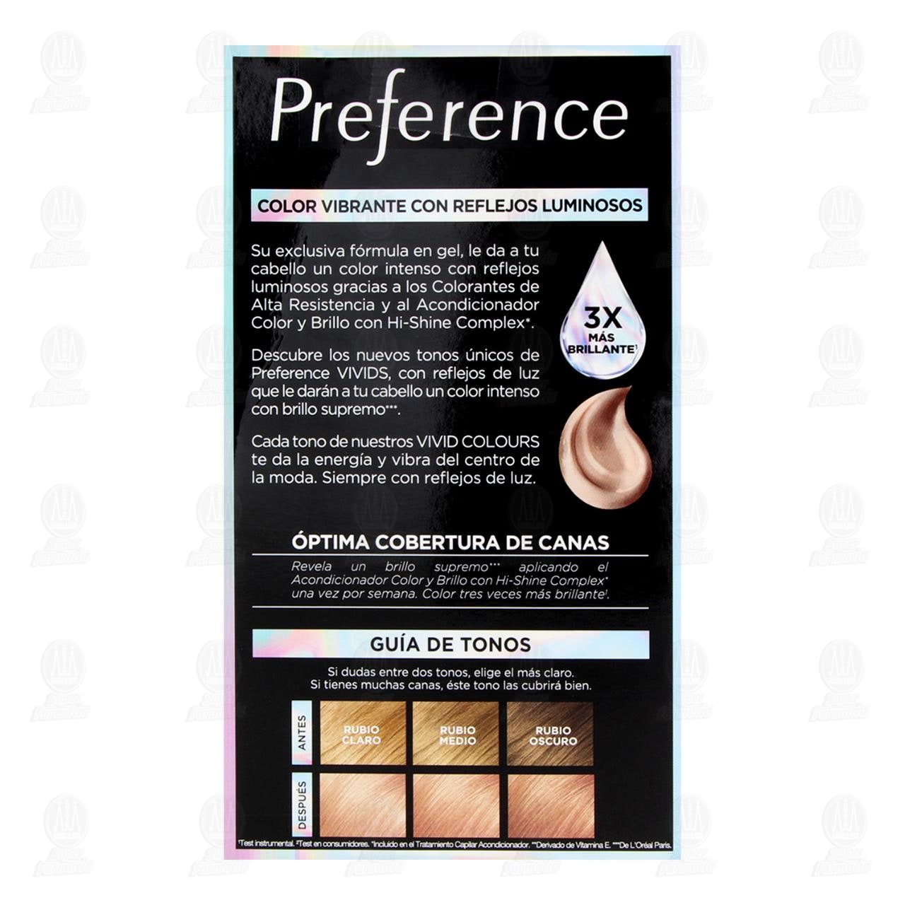 Tinte L'or&eacute;al Paris Preference Color Rubio Fresa (82), 1 pz. image number 2