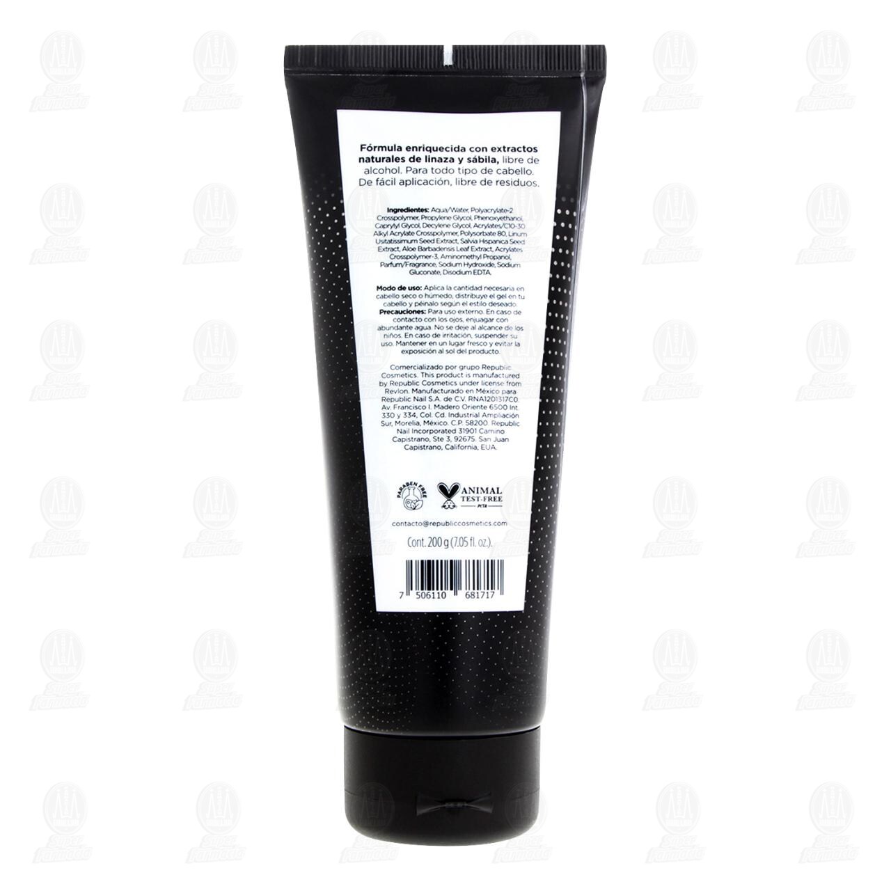 Gel Fijador Revlon para Cabello Fijaci&oacute;n Fuerte, 200 gr. image number 1