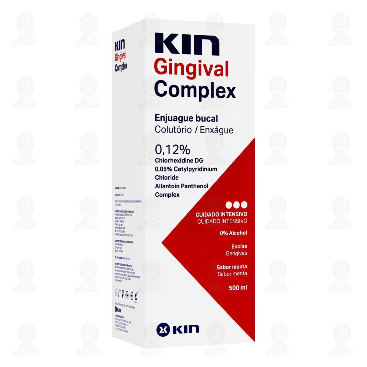 Imagen para Kin Gingival Complex Enjuague Bucal Colutório Encías, 500 ml.