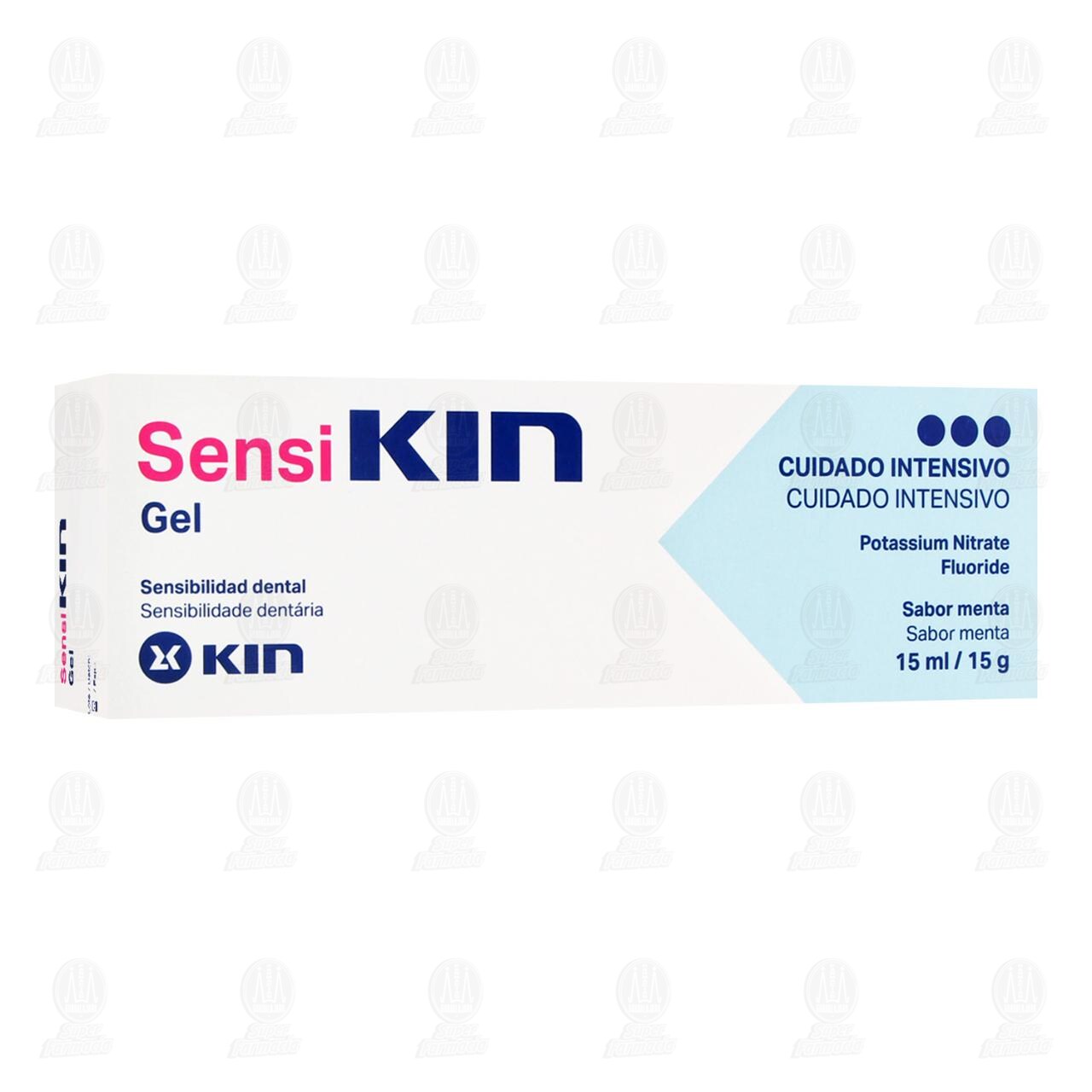 Imagen para Sensikin Gel Dental Cuidado Intensivo, 15 ml.