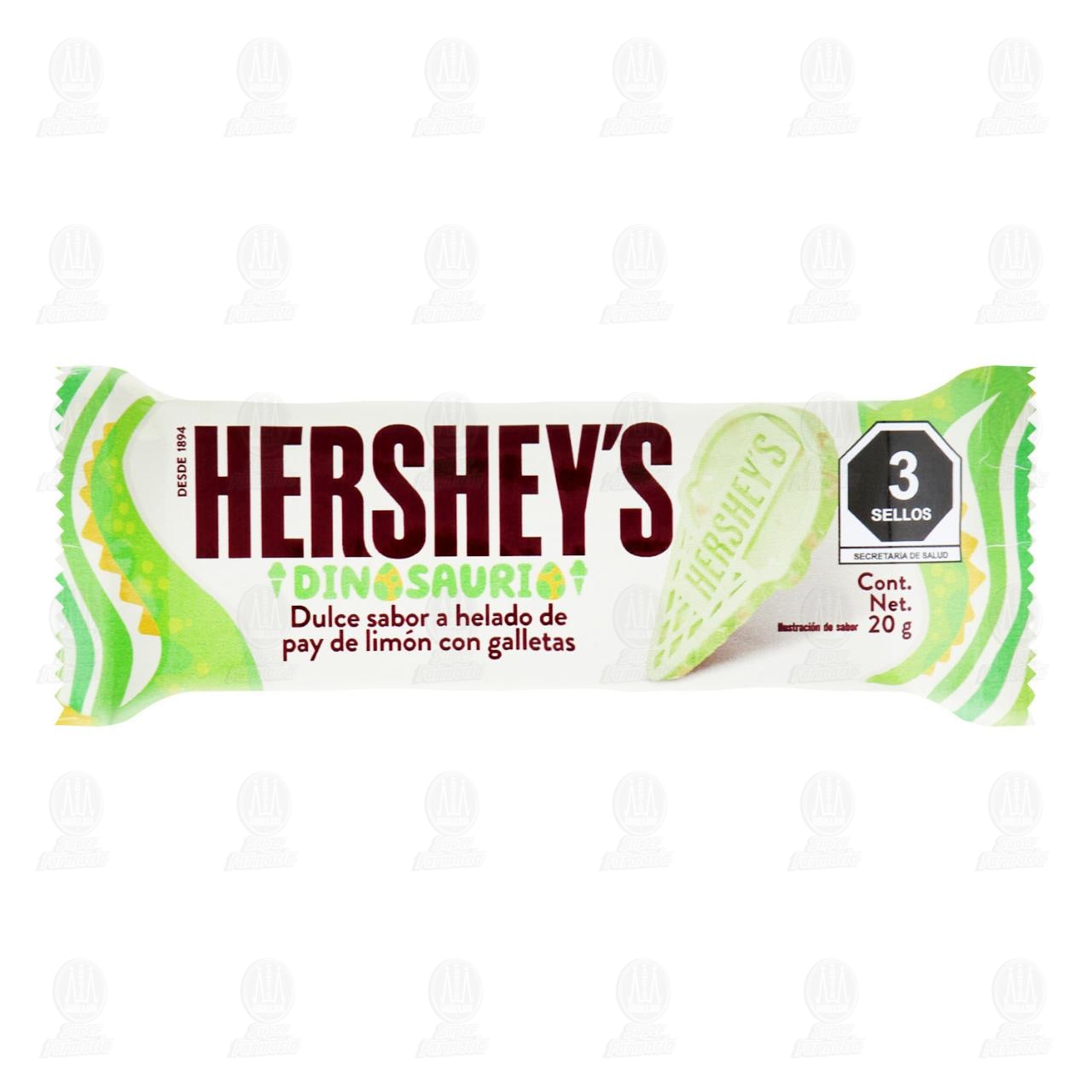 Imagen para Dulce Hershey's Dinosaurio de Limón con Galletas, 20 gr.