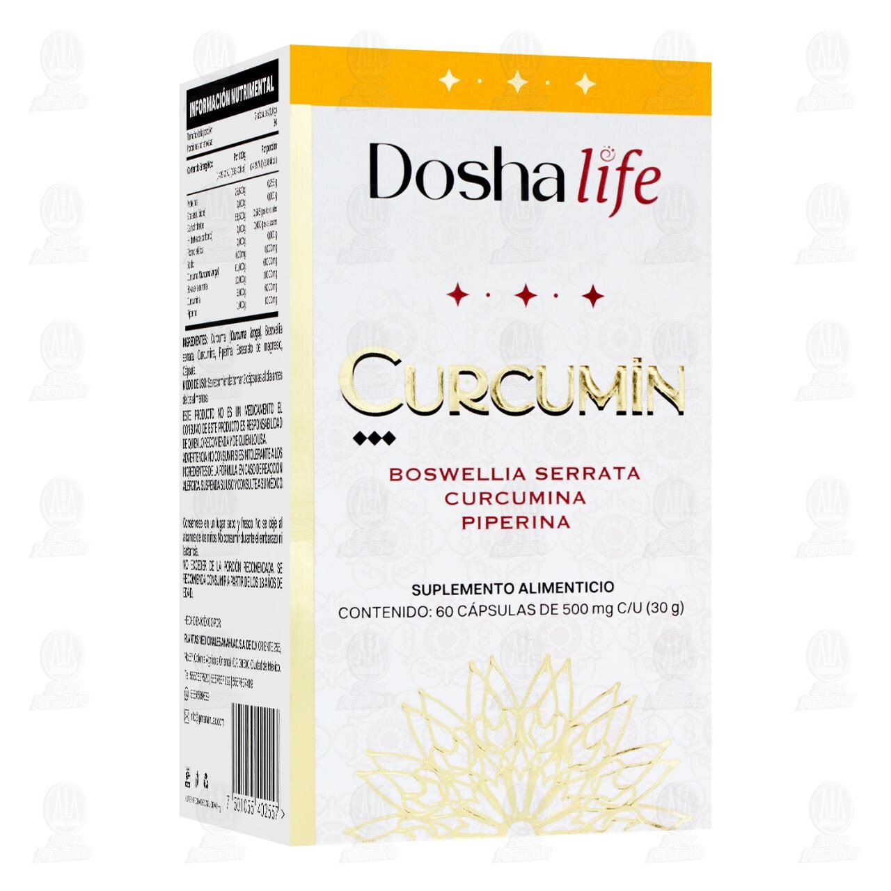 Curcumin, 60 C&aacute;psulas de 500 mg c/u. image number 0