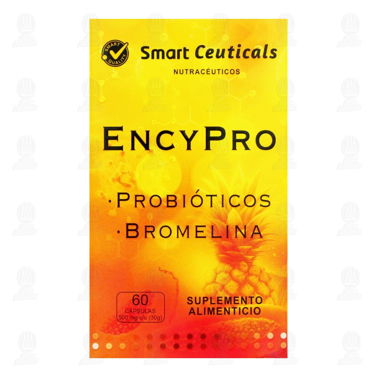 Ency Pro Smart Ceuticals, 60 C&aacute;psulas de 500 mg c/u. image number 1