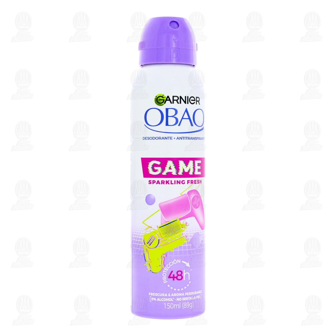 Imagen para Desodorante + Antitranspirante Garnier Obao Game Sparkling Fresh en Aerosol, 150 ml.