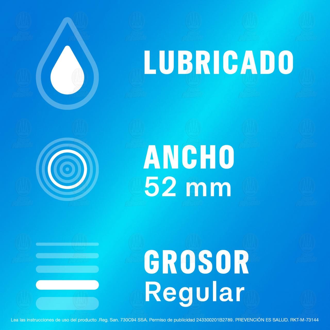 Sico Durex Play Cl&aacute;sico Amor, 3 Condones de L&aacute;tex. image number 2