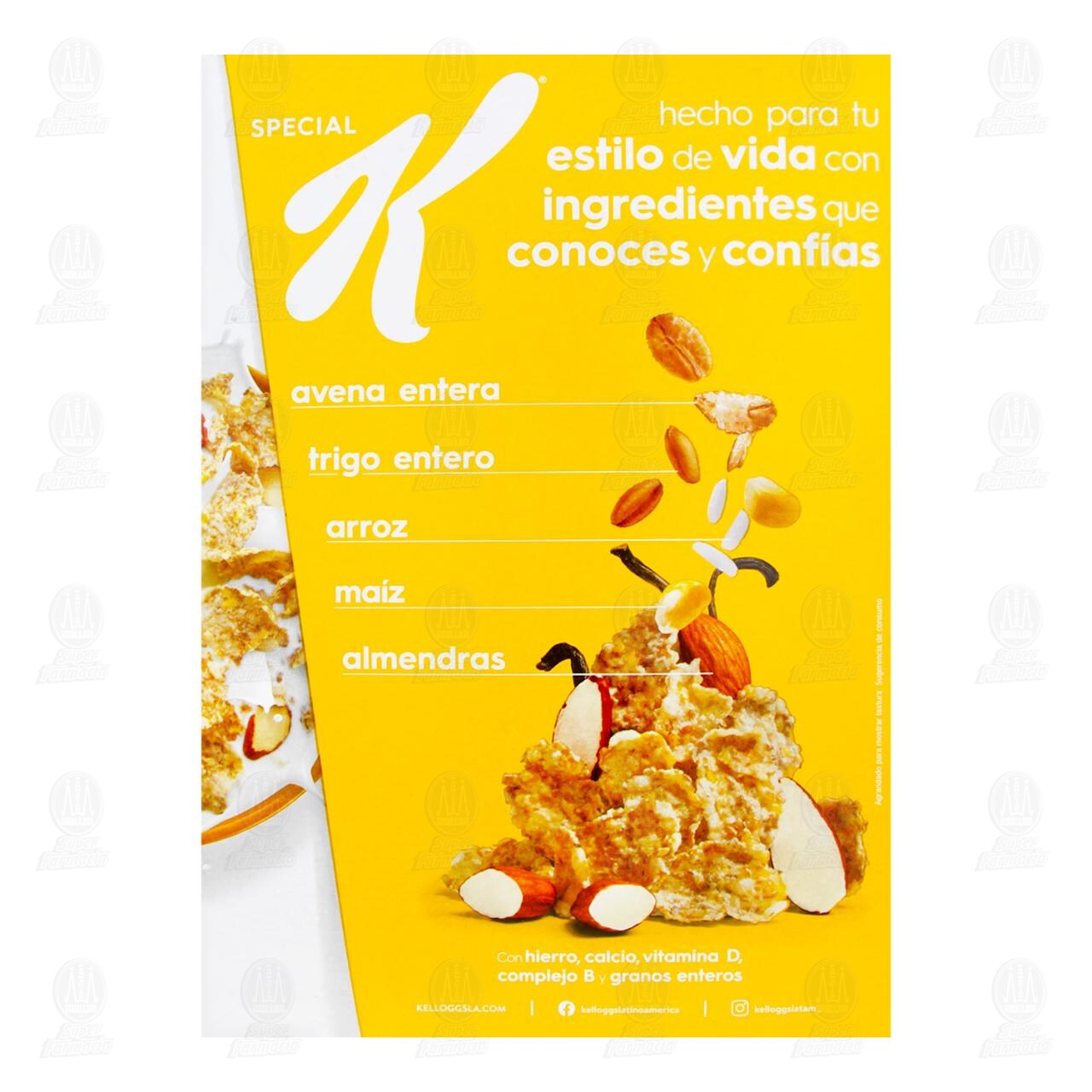 Cereal Special K Golden Vainilla con Almendras, 380 gr. image number 2