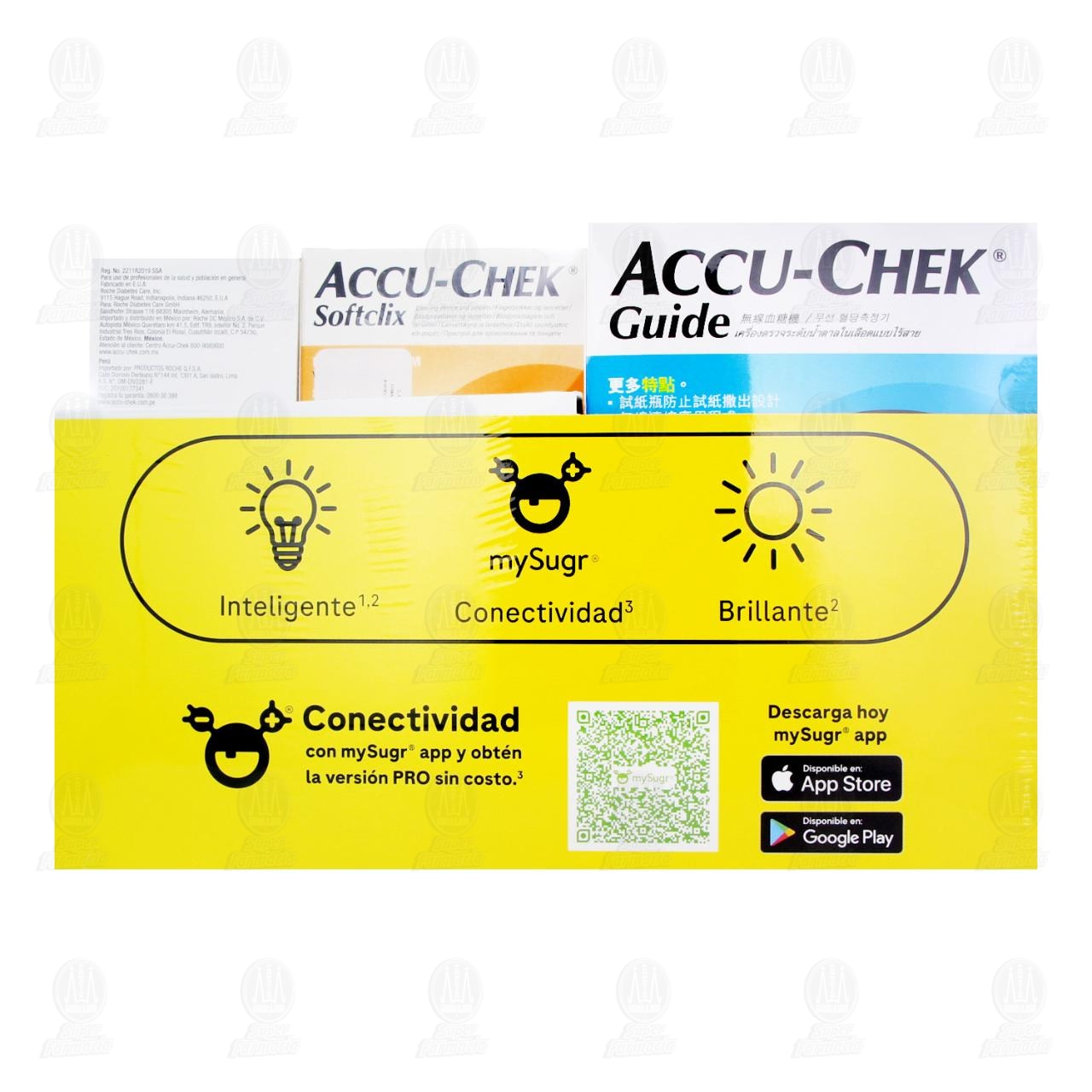 Pack Tu Gu&iacute;a en el Cuidado de la Diabetes Accu-Chek Guide + Accu-Chek Softclix, 4 pzas. image number 2