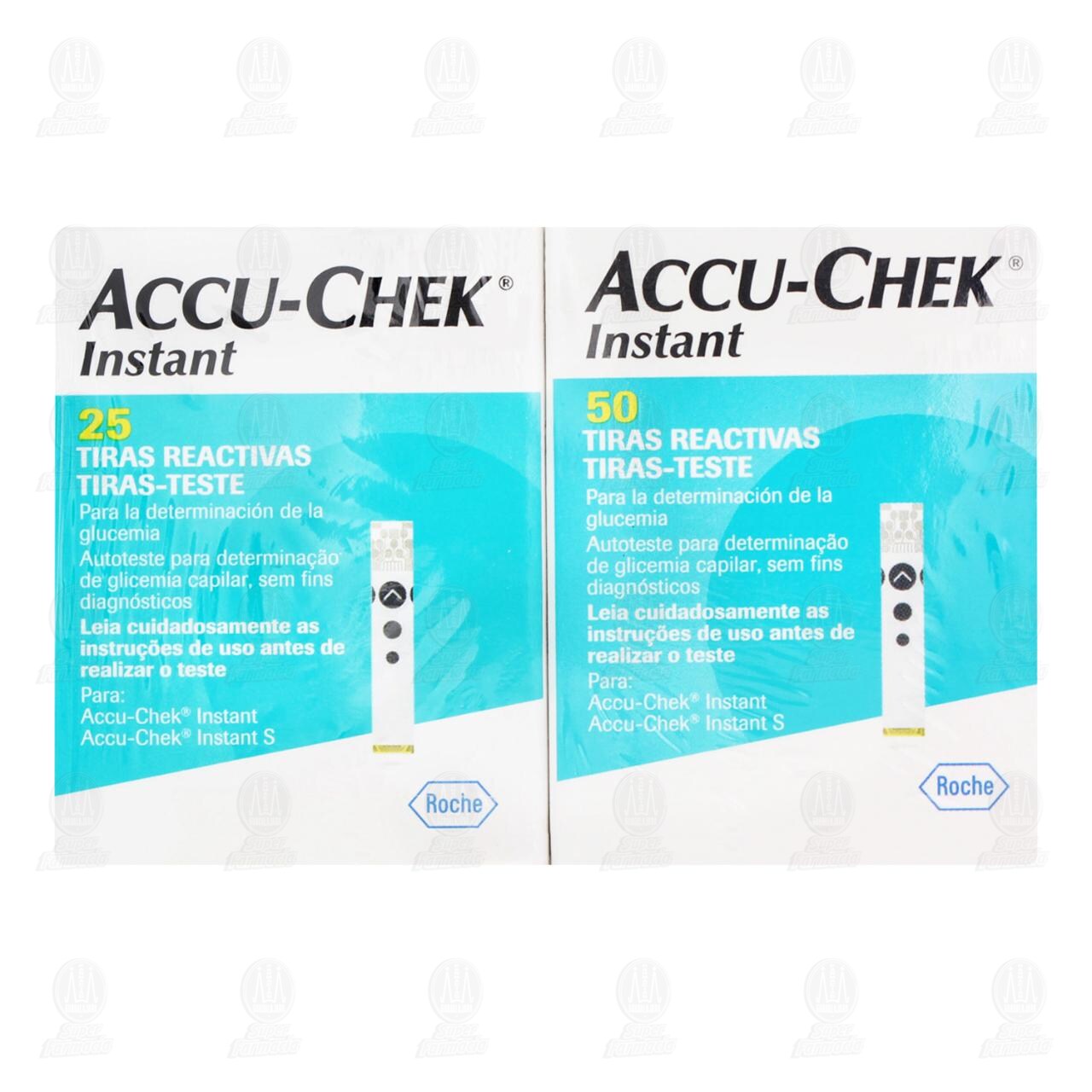 Pack Accu-Chek Instant Tiras Reactivas 50 + 25 Precio Especial, 2 pzas. image number 2