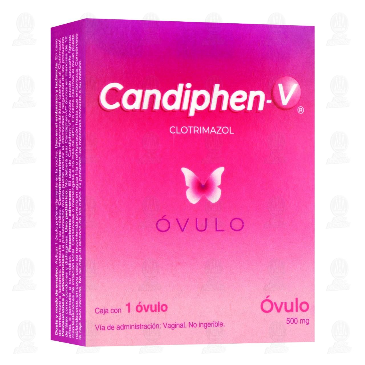 Candiphen-V 500 mg, 1 &Oacute;vulo. image number 0