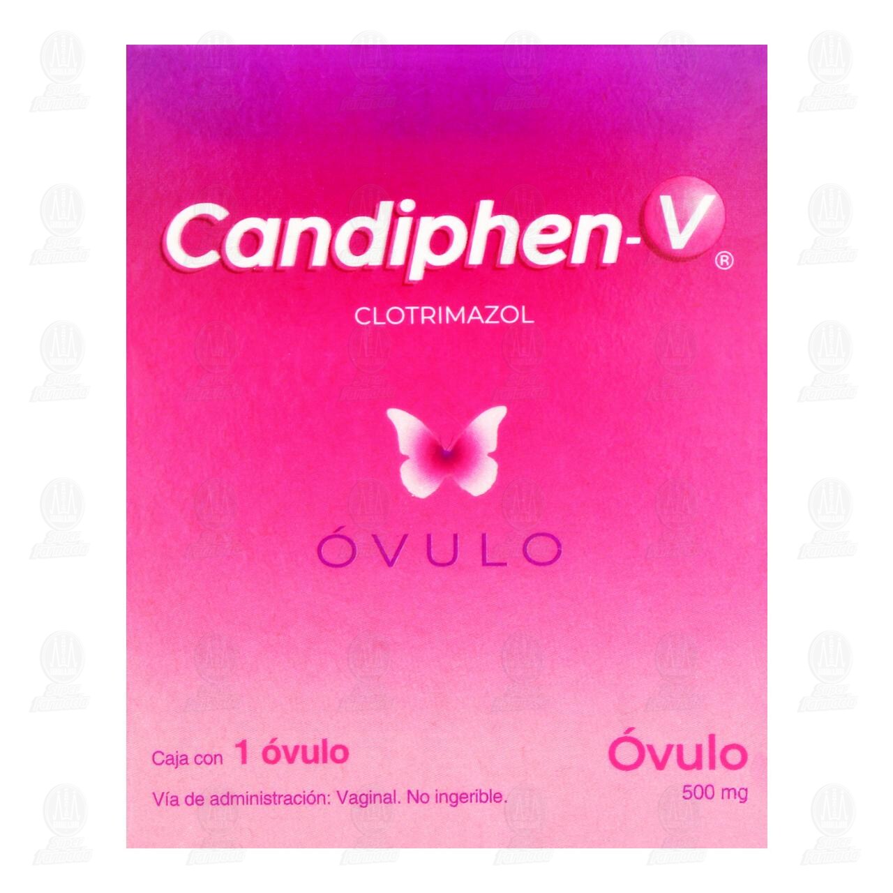 Candiphen-V 500 mg, 1 &Oacute;vulo. image number 1
