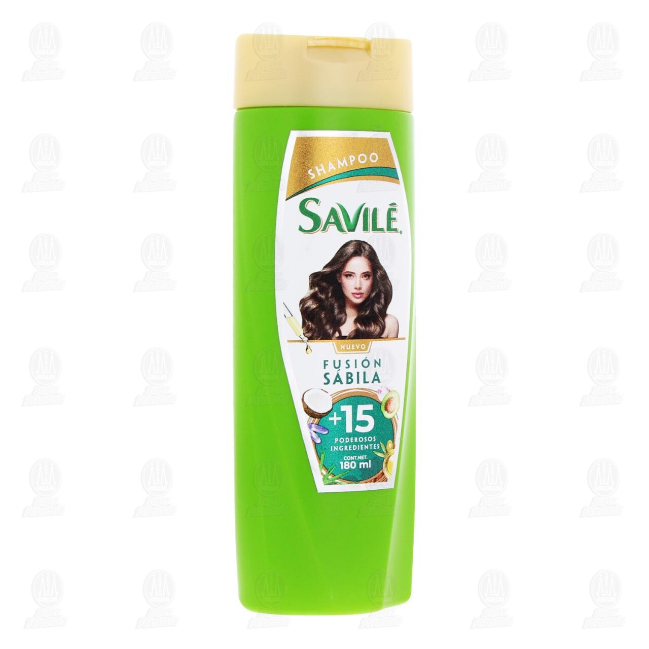 Shampoo Savilé Fusión Sábila, 180 ml.