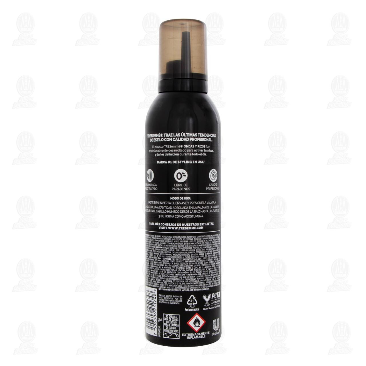Mousse para Cabello Tresemm&eacute; Ondas y Rizos, 200 ml. image number 2