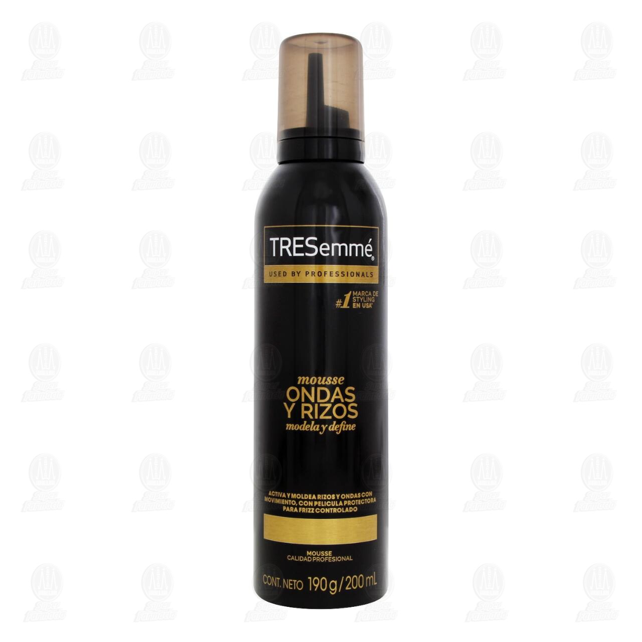 Mousse para Cabello Tresemm&eacute; Ondas y Rizos, 200 ml. image number 1